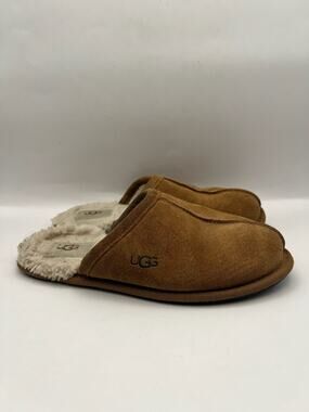 Ugg Scuff Suede Brown House Slippers Women Size 7